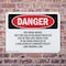 Signmission Off-Road Diesel Not For Use In On-Road Vehicles Danger Sign, Plastic, 10in W x 7in L, 2PK OS-2PACK-DS-P-710-L-2394 - alternate 3